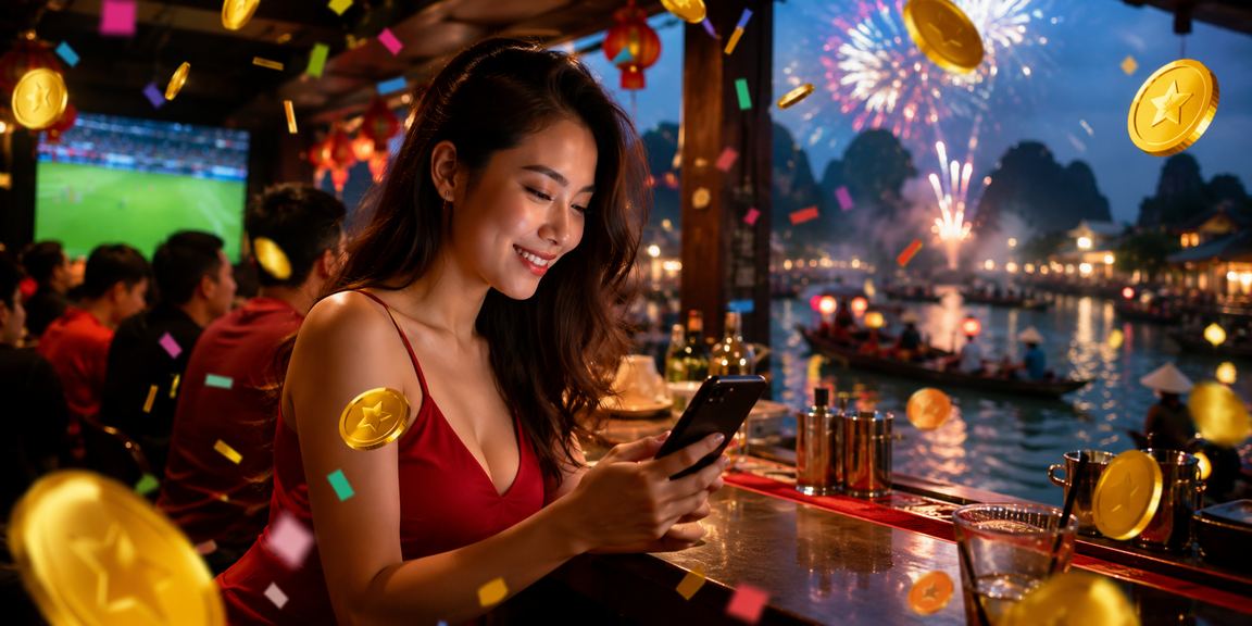 Người dùng Ninh Bình tham gia lễ hội và đặt cược bóng đá với ưu đãi tiền thưởng đặc biệt